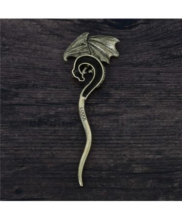Viking Celtic Dragon Hair Stick Slide - Long Hairpin Clip for Irish Hair Accessories - Buy Online on GoSupps.com