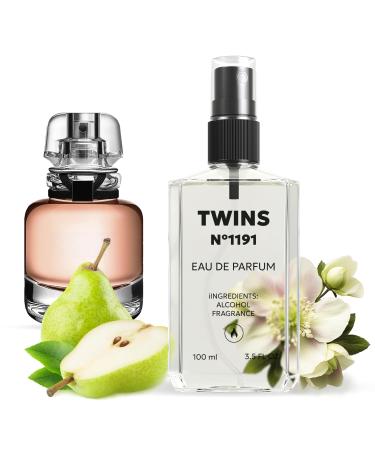 TWINS Impression of L'Interdit | Perfume for Women Eau de Parfum | No.1191 | 3.4 Fl Oz / 100 ml Givenchy L'Interdit Impression