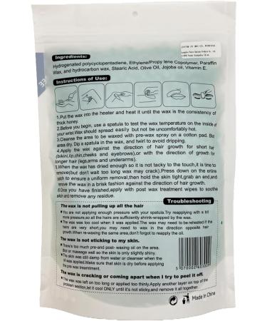 Speed Aesthetics Professional Hard Wax Beads 500g Aloe Vera Rosin Free Wax Beans For Pain Free Hair Removal Stripless Waxing Pellets For Full Body Hair Removal - Buy Online on GoSupps.com