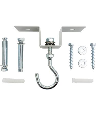 SCSPORTS Box Bag Suspension - Rotatable Heavy-Duty Stainless Steel Hook for Up to 80kg | Ceiling Fastening & Bracket - Buy Online on GoSupps.com