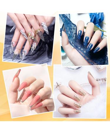 SPTHTHHPY Acrylic Nail Kit - Pink White Clear Acrylic Powder & Liquid Set for Nail Extension - Manicure Tools & Glitter Brush Included - Beginner Friendly - 120ML - Buy Online on GoSupps.com