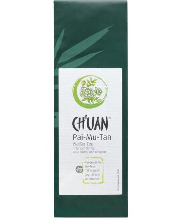 Schoenenberger Schoenenberger CH UAN - White Tea Pai-Mu-Tan - 1 x 40g Bag - Mild - Delicately floral - first leaves and buds - selected organic tea - Buy Online on GoSupps.com
