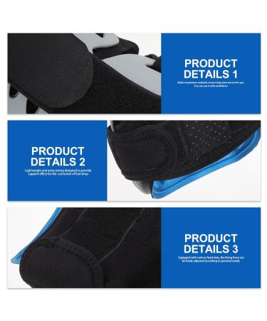 Adjustable Healvian Plantar Brace for Drop Foot - AFO Ankle Support & Stabilizer for Walking & Exercise - Buy Online on GoSupps.com