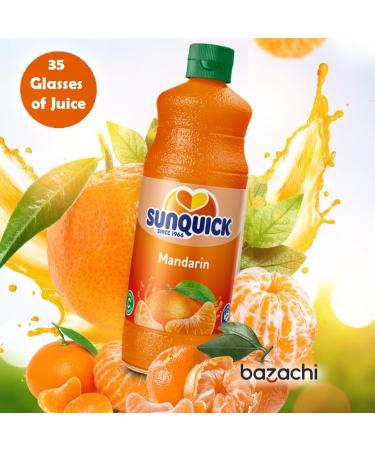 Sunquick Real Fruit Concentrate Juicer - Fruity Refreshment (Mandarin 2 Bottles) - Buy Online on GoSupps.com