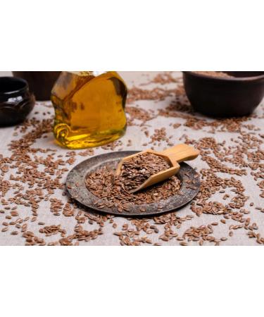 Organic Golden Flaxseed Linseed 250g - High Fiber, Protein, Omega-3s - Non-GMO, Vegan, Raw Superfood - Thames Organic Nutty 250g - Buy Online on GoSupps.com