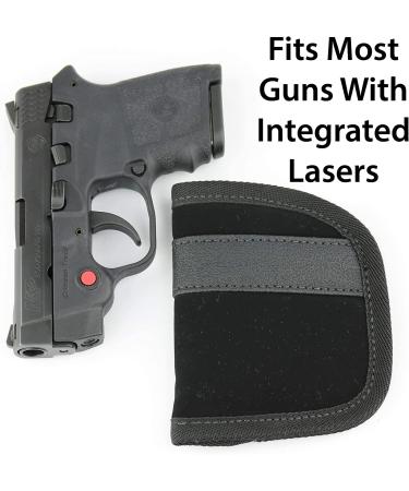 ComfortTac Ultimate Pocket Holster | Ultra Thin & Comfortable Carry | Fits Most Pistols & Revolvers - Glock, S&W, Ruger, Taurus & More - Buy Online on GoSupps.com