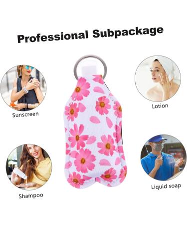 DOITOOL 6 Sets Little Bottle Hand Sleeve Set Container Empty Bottle Travel Bottle Portable with Cover Filling Key Chain - Buy Online on GoSupps.com