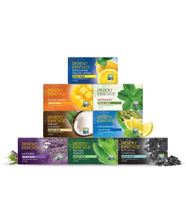 Desert Essence Creamy Coconut Soap Bar - 5 oz Natural Skincare - Buy Online on GoSupps.com