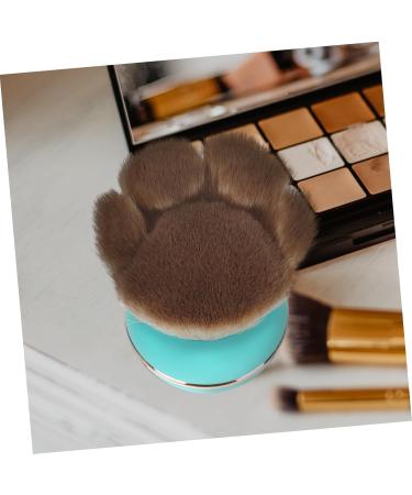POPETPOP 1pc Cat Claw Loose Powder Brush Concealer Brush Looose Powder Brush Tapered Brush Face Definer Brush Buffing Cream Makeup Brush Cosmetic Supplies Tool Brush Silica Gel Travel Mini 6.5x4.5cm Green - Buy Online on GoSupps.com
