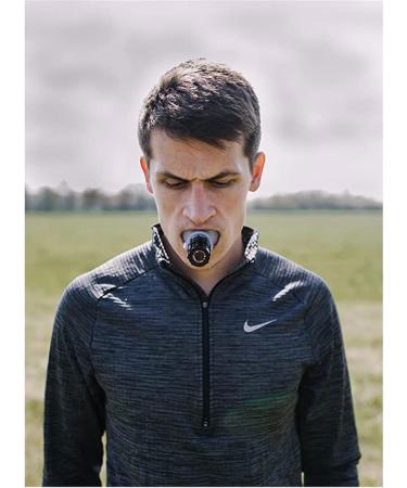 Oxyfit Breathing Trainer - Adjustable Resistance Training Portable Adjustable Trainer is Easy to Clean and use Improves Strength and Endurance Black - Buy Online on GoSupps.com