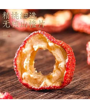  HQZMCTE Premium Herbal Tea Healthy Tea Shanzha Slices 2.11oz / 60g Good Dryness Seedless Herbal Tea - Buy Online on GoSupps.com