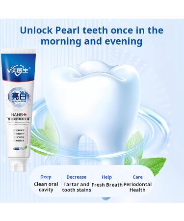 SP-4 Probiotic Whitening Toothpaste | Ultra Whitening & Stain Removal | Fresh Breath | 3 Pack - Buy Online on GoSupps.com