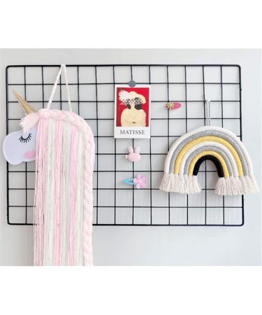 Girls Unicorn Hair Clipping Holder - Cute Wall Decoration & Organizer for Hair Clips Bows & Headbands | Perfect for Children's Rooms - Buy Online on GoSupps.com