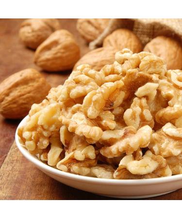 Organic Chilean Walnut Kernels - 500g Pack | Akhrot Giri | Without Shell | Premium Quality - Buy Online on GoSupps.com