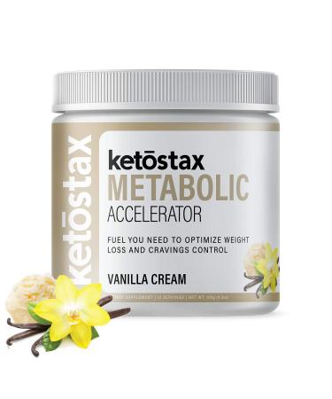Metabolic Accelerator by Ketond  Keto Weight Loss & Energy Supplement - Vanilla Cream (15 Servings)