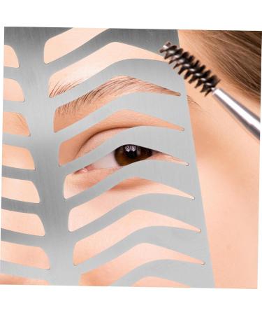 FOMIYES Eyebrow Template Mold Eyebrow Ruler Stencils Eyebrow Stencil Lip Stencil Eyebrow Trimming Lip Makeup - Buy Online on GoSupps.com
