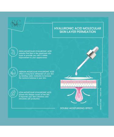 Hyaluronic Acid Serum for Face - Intense Hydration & Age-Defying Moisturizer - Non-Greasy Paraben-Free Wrinkle Reducing - Brightening Skin Care from USA 1oz - Buy Online on GoSupps.com