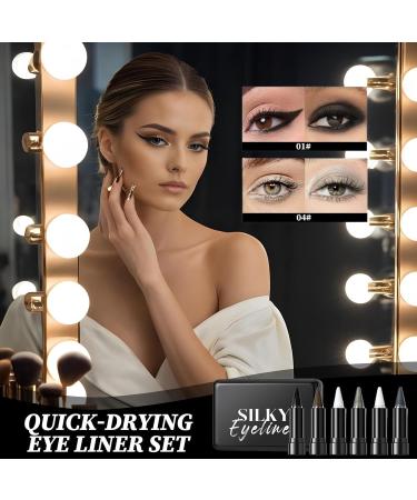  Generisch Eyeliner pencil - Smudge-proof - 6 colors - Shimmering cream - Waterproof and smudge-proof eye makeup - For women dates parties events - Buy Online on GoSupps.com