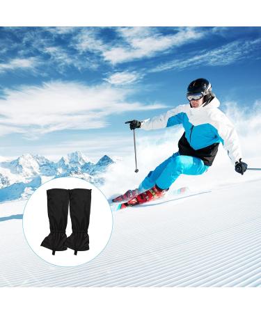 Buy Connexion Waterproof Breathable Gaiters for Hiking & Climbing - Adjustable Unisex Bicycle Gaiters (Black) - Ideal for Outdoor Adventures - Buy Online on GoSupps.com