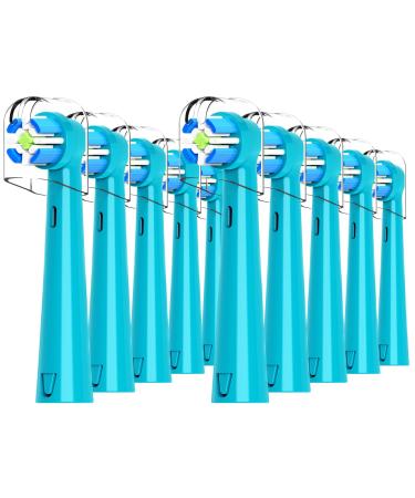 Compatible with Brusheez Kids Electric Toothbrush Replacement Brush Heads for Brusheez Kids Electric Toothbrush 10 Pack (Green Medium) Green 1 Count (Pack of 10)