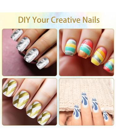 Owelth 12 Colors 3D Nail Polish Pencil Set - DIY Nail Art Tools for Creative Manicure & Halloween Designs - Buy Online on GoSupps.com