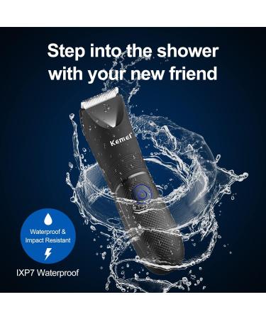 KEMEI Body Trimmer for Men - Model KM-3208 & KM-1838 | Best International Shipping & Grooming Solution - Buy Online on GoSupps.com
