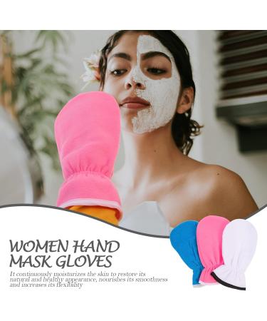 3 Pairs Hand Mask Wax Treatment with Paraffin Gloves - Essential Oils Heated Gloves for Spa Hand & Foot Care - Buy Online on GoSupps.com