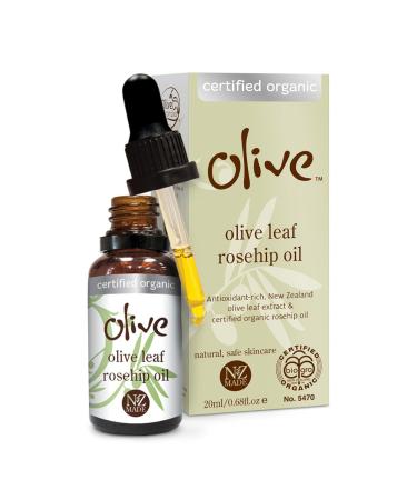 Buy Olive Natural Organic Rosehip Oil Leaf Extract - 0.68fl.oz | Premium Quality Skin Care | International Shipping - Buy Online on GoSupps.com