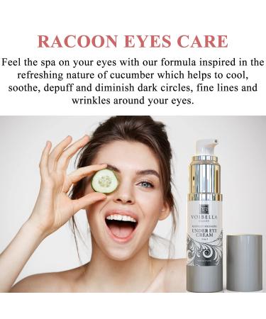 Anti-Aging Under Eye Cream: 3-in-1 Treatment for Dark Circles, Puffy Eyes, Bags & Wrinkles - Firming, Moisturizing & Hydrating with Cucumber, Collagen, Hyaluronic Acid, Retinol & Vitamin E - Buy Online on GoSupps.com