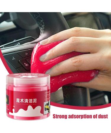  Opilroyn Car Cleaning Gel - Mucous Spot Cleaning Car Air Vent Cleaning | Car Detailing Slime Cleaner with Strong Adhesion Cleaning Slime - Buy Online on GoSupps.com