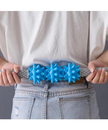 Generic Muscle Roller & Massager - Foam Back Roller for Athletes Full-Body Relief for Legs & Back - Blue - Buy Online on GoSupps.com
