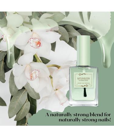NATURABLOOM Phytostrong Breathable Nail Strengthener - Premium Nail Treatment for Natural Nail Care - Biosourced Nail Hardener - Buy Online on GoSupps.com
