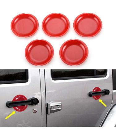 SHAOHUASC Door Handle Outer Door Bowl Handle Bowl Cover Decoration Automobile Exterior Accessories Compatible with JK 2007- - Buy Online on GoSupps.com