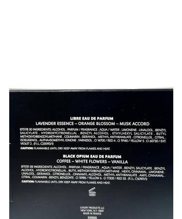 Yves Saint Laurent Mini Black Opium & Libre Eau de Parfum Set - Buy Online on GoSupps.com