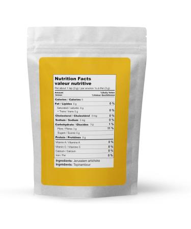 Inulin Powder (1lb) by Elo's Premium| 100% Food Grade Inulin Powder | Packaged in Canada| Used As A Source Of Fibre | Pure &Non-GMO | Dissolve In Water Or Use In Baking - Buy Online on GoSupps.com