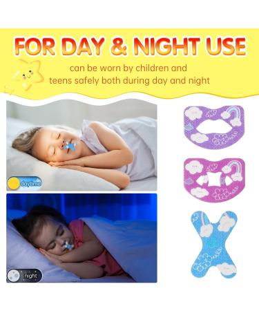 60PCS Gentle Mouth Tape for Sleeping, Reduced Snoring & Better Breathing | Anti Snoring Strips for Children - Improve Sleep Quality - Buy Online on GoSupps.com