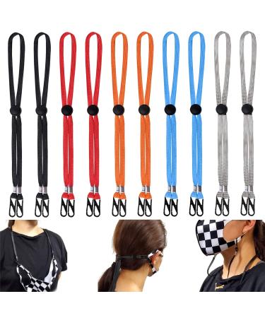 Mask band adjustable mask holder reusable 10 pieces of mask holder back head mask extension for disposable masks FFP2 mask children and adults