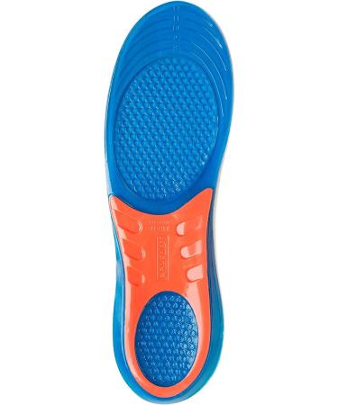 PROFOOT Ultra Gel Massaging Insoles Men's Size 8-13 - 1 Pair for Heel & Arch Support - Buy Online on GoSupps.com
