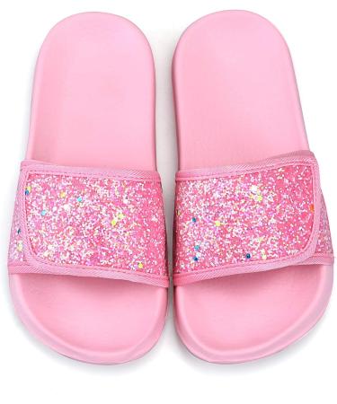 Minbeit Pink Kids Beach Slippers - Slip-Proof Summer Bathing Shoes for Boys & Girls EU Size 35 - Buy Online on GoSupps.com