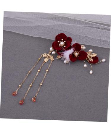minkissy Accessories antique ball hair clip flower hair womens hair accessories headpiece for women hair clip for women chinese hair accessories ball hairpin girl Miss zinc alloy Zinc - Buy Online on GoSupps.com