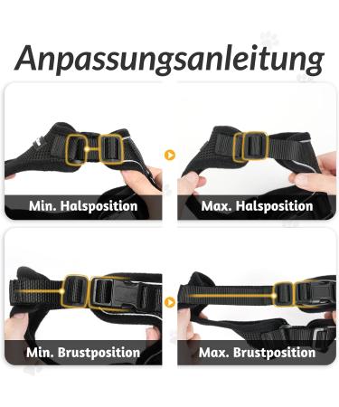 Rabbitgoo Cat Dishes & Black Soft Harness Set - Breakout-Proof Cat Breastplate for Safe Adventures - Buy Online on GoSupps.com