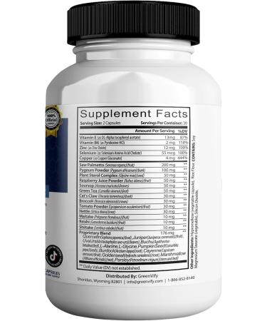 Steel Flow Pro Max Natural Prostate Support Supplement 60 Capsules Extra Strength with Saw Palmetto Vitamins and Herbal Blend (5) - Buy Online on GoSupps.com