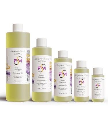 Mango Pineapple Fragrance Oil - 0.17 Fl Oz Glass Roll On (5ml) 0.17 Fl Oz (Pack of 1) - Buy Online on GoSupps.com