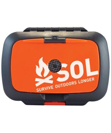 S.O.L. Survive Outdoors Longer Origin, Multi-Function Ultimate Survival Tool, Waterproof & Lightweight Case, Compact Outdoor Emergency Gear Kit, Buck Tilton Lifesaving Tips & Techniques, 6.25oz
