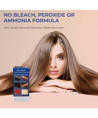 Scott Cornwall Decolour Flash Remover - Salon Quality Creative Hair Colour Remover for Balayage and Highlights - Peroxide, Ammonia, and Bleach-Free - Multiple Use Formula - Buy Online on GoSupps.com