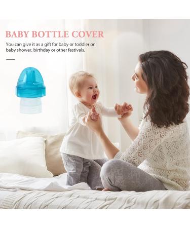 4Pcs Reusable Colorful Plastic Water Bottle Caps - Spill Proof Covers for Kids and Toddlers - Buy Online on GoSupps.com