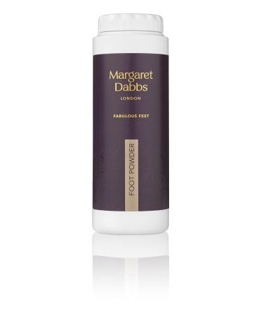 Margaret Dabbs London Fabulous Feet Soothing Foot Powder to Nourish Protect and Keep Feet Comfortable Lemon Scented 50g
