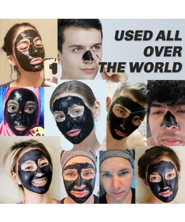 Rikivt Mud Mask - Glacial Clay & Charcoal Face Mask for Blackhead Removal - 4.8 oz - Buy Online on GoSupps.com