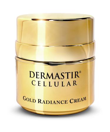 Dermastir Cellular Gold Radiance Cream with gold particles give a silky radiant finish skin is visibly moisturized and glowing - 50ml