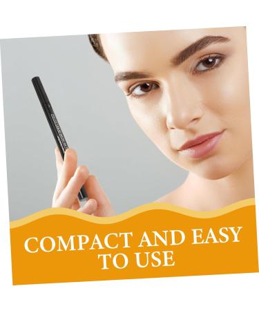 minkissy 2in1 Eyebrow Pencil Liquid Long Lasting Natural Eyebrows Fine Brush Tip Makeup For Women Sweat Brow Liner Eyebrow Gel Pen Black - Buy Online on GoSupps.com